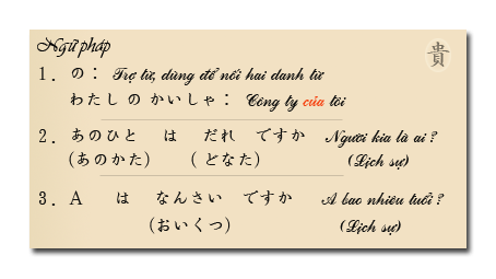 Học ngữ pháp tiếng Nhật cơ bản